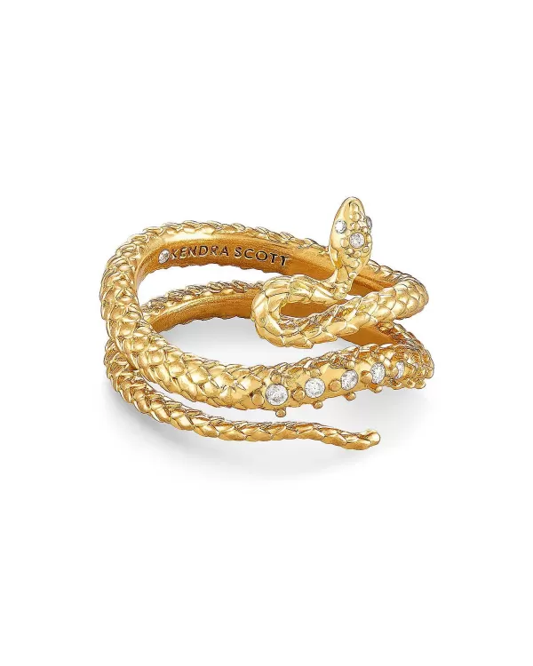 Phoenix Wrap Ring In Vintage Gold^Kendra Scott Discount