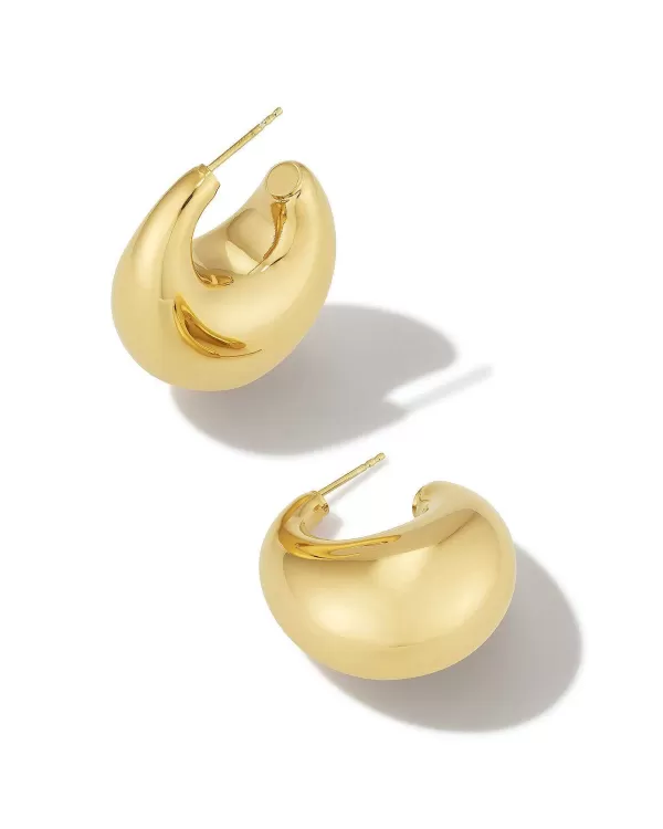 Raylyn Hoop Earrings In 18K Gold Vermeil^Kendra Scott Online