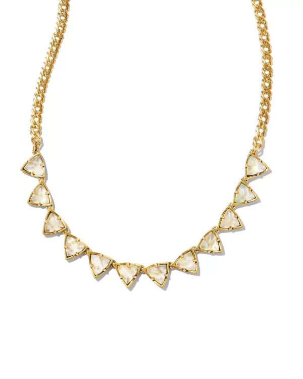 Robby Vintage Gold Strand Necklace In Iridescent Abalone^Kendra Scott Best Sale