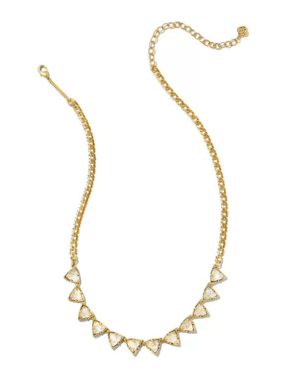 Robby Vintage Gold Strand Necklace In Iridescent Abalone^Kendra Scott Best Sale