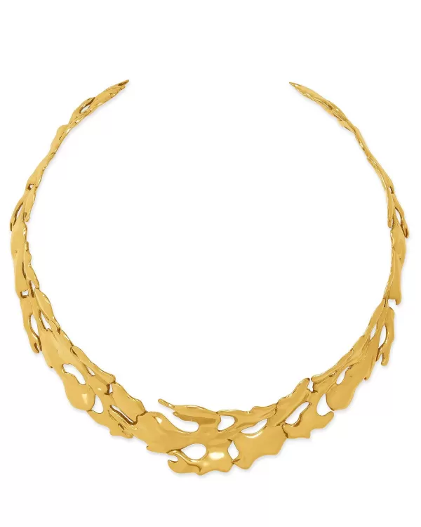 Savannah Collar Necklace In Vintage Gold^Kendra Scott Hot