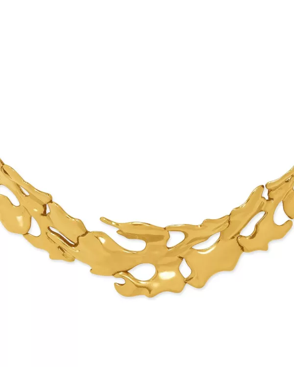 Savannah Collar Necklace In Vintage Gold^Kendra Scott Hot
