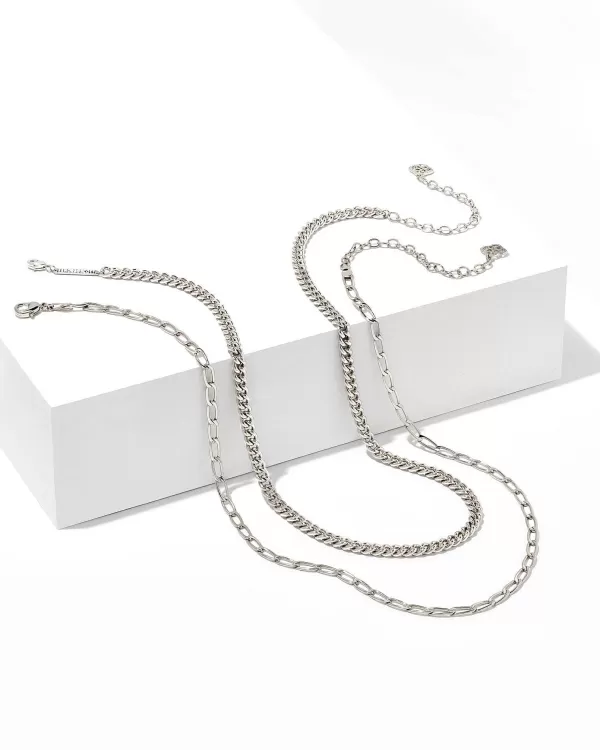 Set Of 2 Chain Necklace Layering Set In Mixed Metal^Kendra Scott Fashion