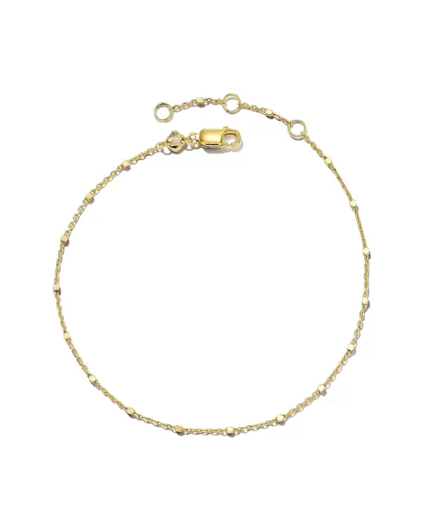 Single Satellite Chain Bracelet In Sterling Silver & 18K Yellow Gold Vermeil^Kendra Scott Outlet
